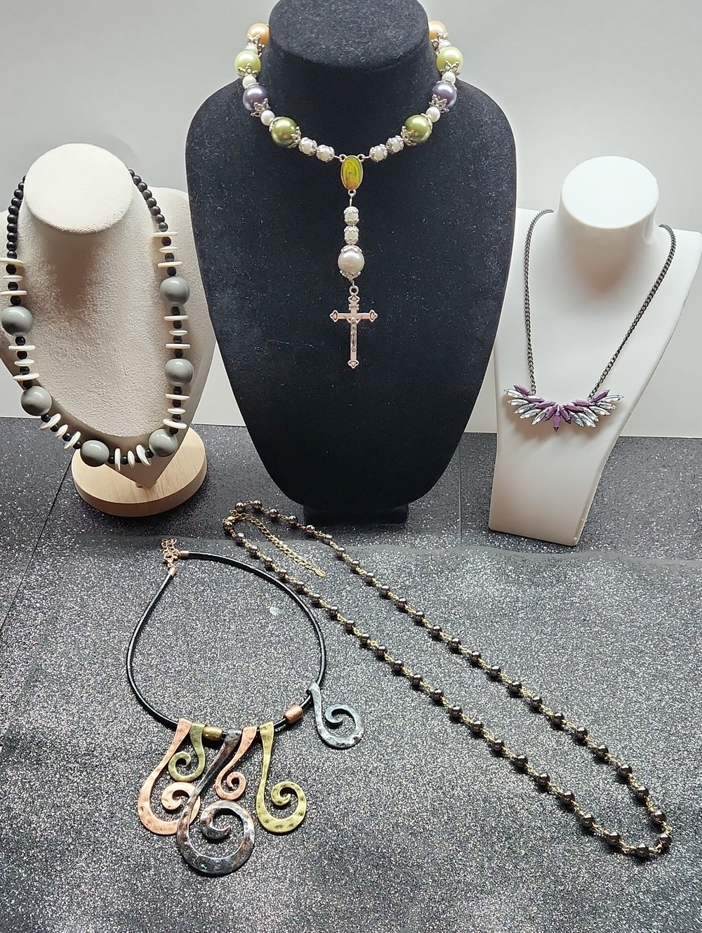Mixed Statement Necklace Bundle